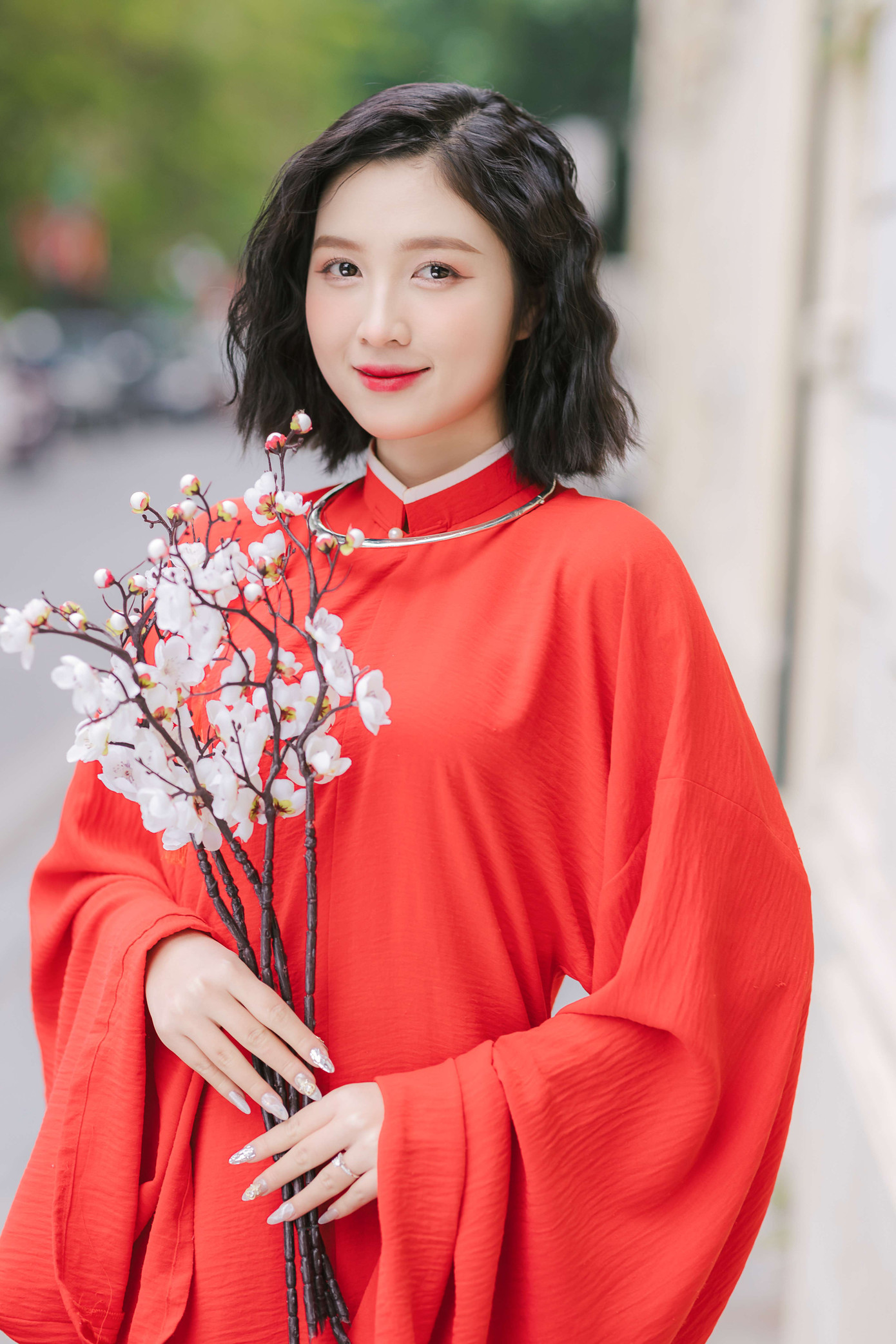 Đối với Ngọc Ánh, dù trong bất cứ thời điểm nào, Tết cổ truyền vẫn vẹn nguyên giá trị, là ngày sum vầy bên gia đình.