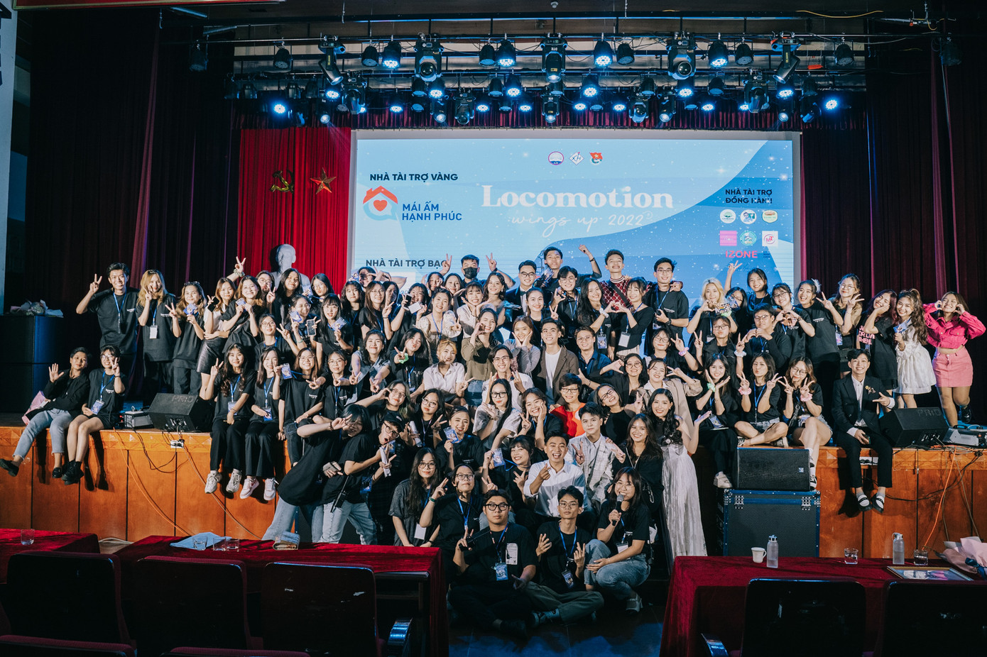 Tham gia sự kiện chào tân sinh viên Wings Up với vai trò là Trưởng đội Thiết kế.