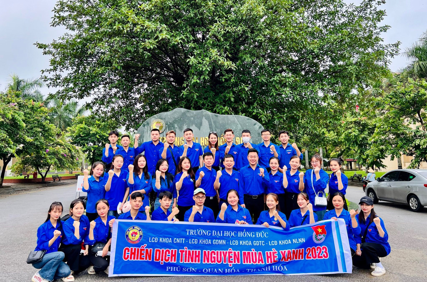 Phát tham gia Chiến dịch mùa hè xanh vừa sau chuyến hành trình Sinh viên với biển đảo.