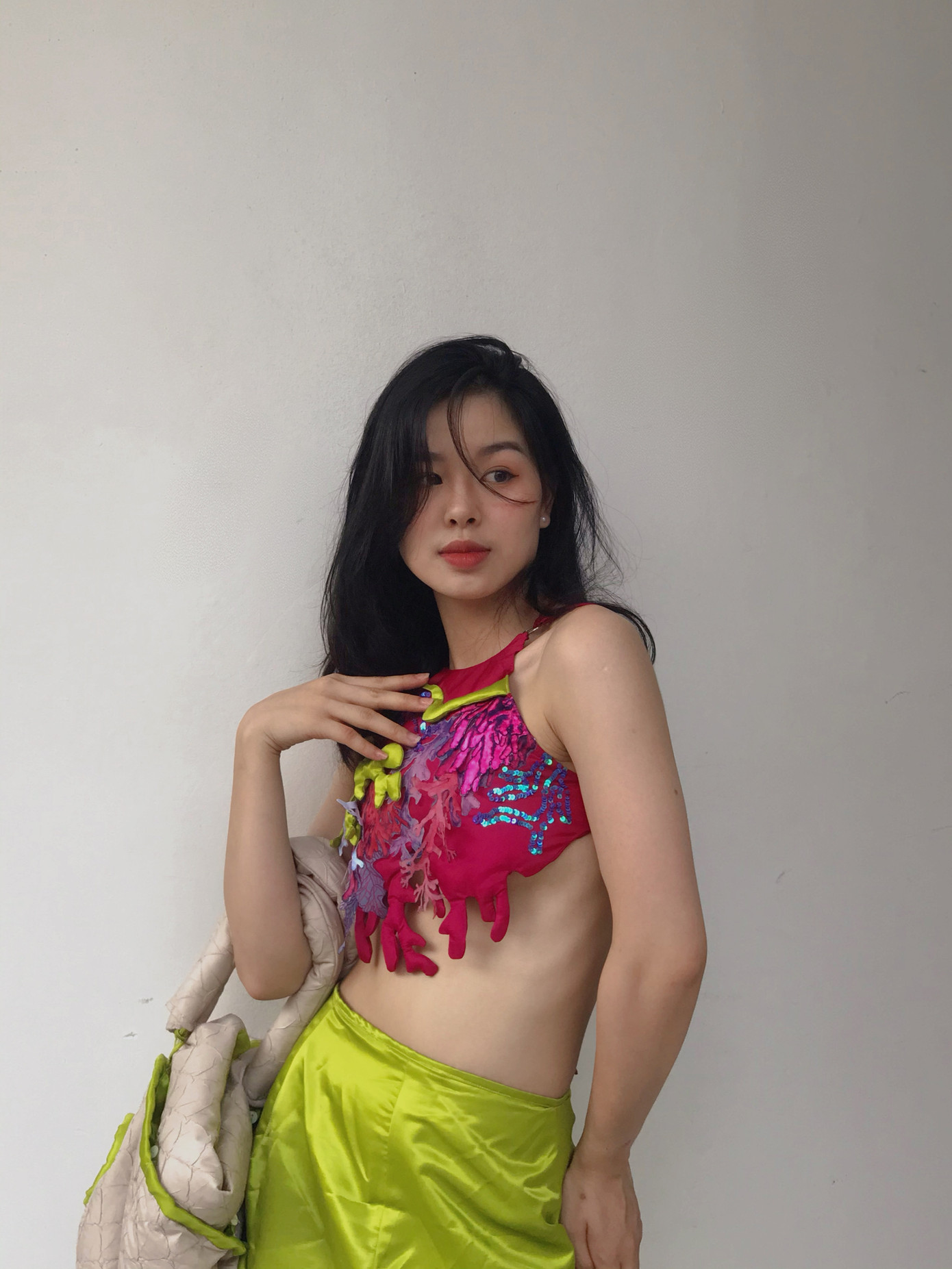 Thanh Hường tham gia Catwalk tại FTU Summer Festival 2022.