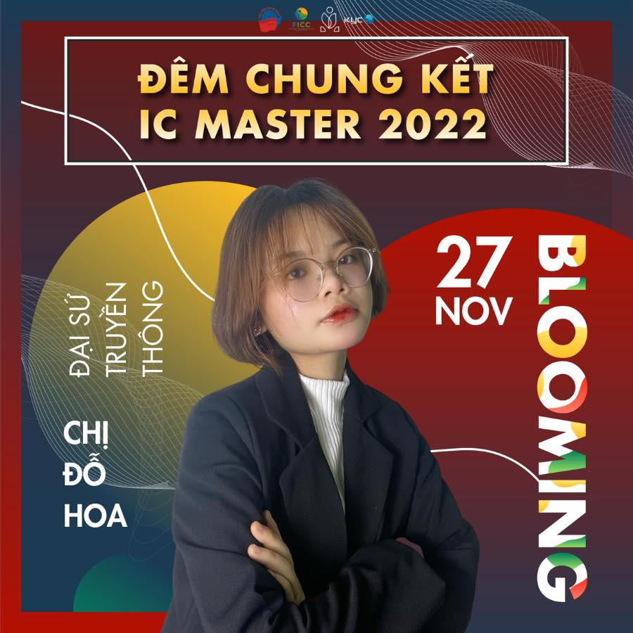 Đỗ Hoa là đại sứ truyền thông của nhiều cuộc thi viết lách.