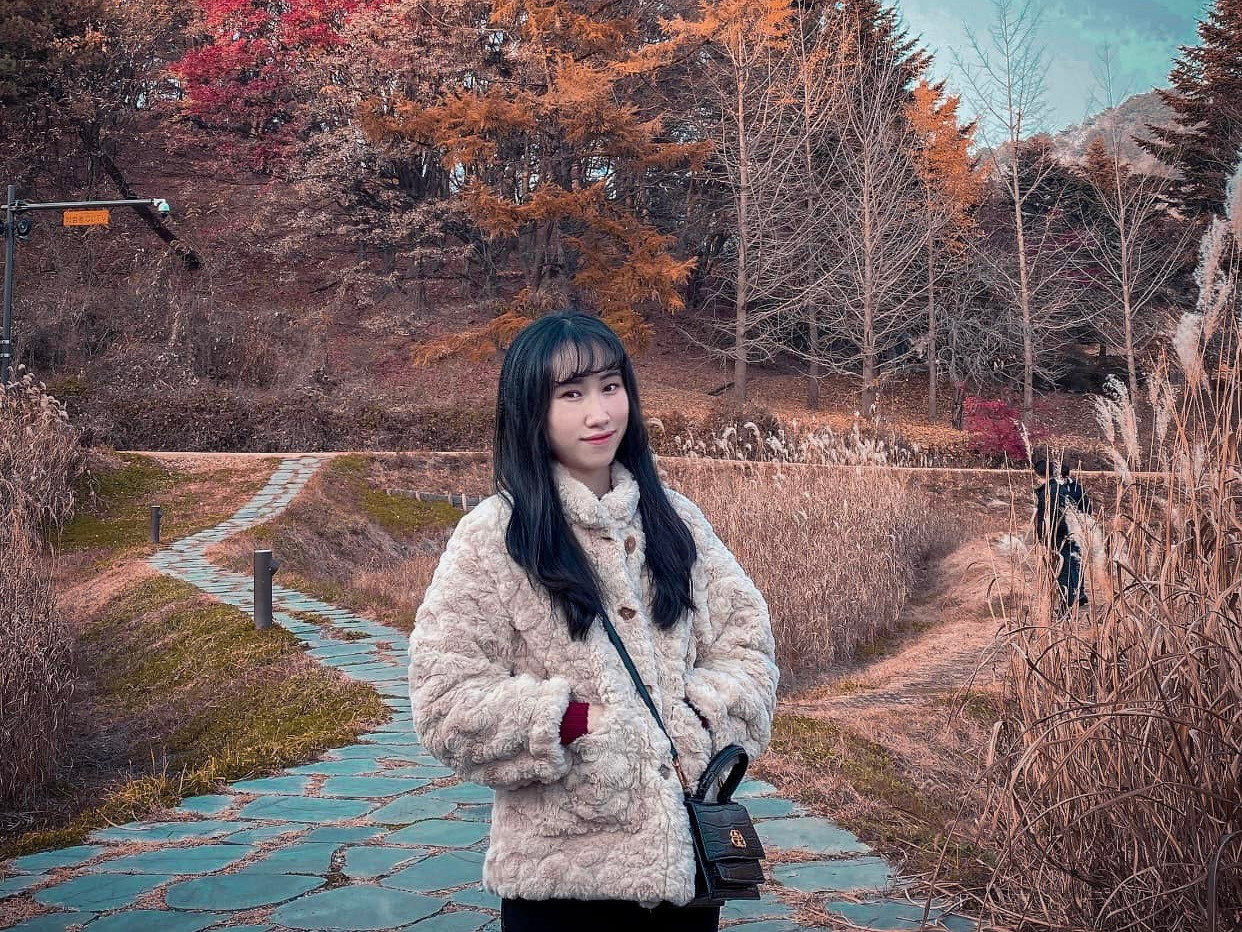 Thuý Hồng, sinh viên năm cuối tại Cheongju, miền trung Hàn Quốc.