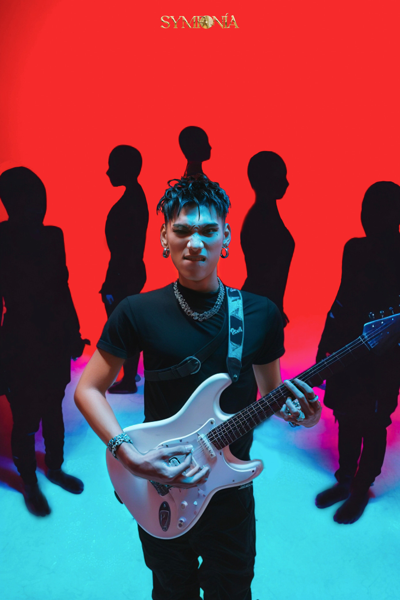 Sự phẫn nộ trong tâm hồn bộc phát như âm vang của guitar điện (Strepitoso). Sự phẫn nộ trong tâm hồn bộc phát như âm vang của guitar điện (Strepitoso).