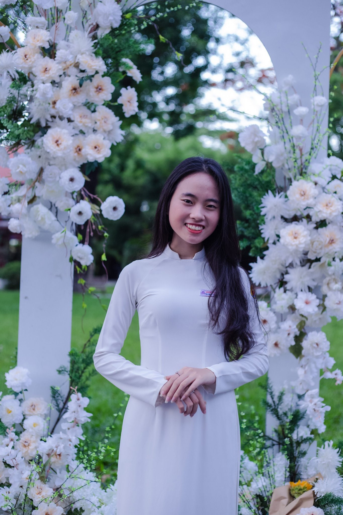 Hiện tại, Nhi là tân sinh viên của Trường Đại học Sư phạm, Đại học Huế. Hiện tại, Nhi là tân sinh viên của Trường Đại học Sư phạm, Đại học Huế.