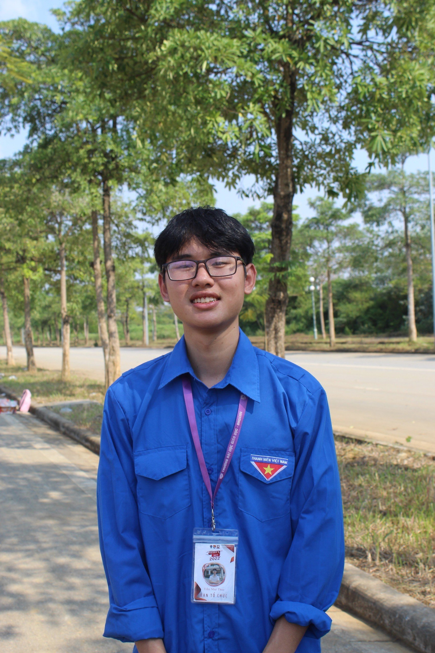 Thao quyết định chọn trường Đại học Giáo dục - Đại học Quốc gia Hà Nội để học tập, gửi gắm những năm tháng tuổi trẻ.