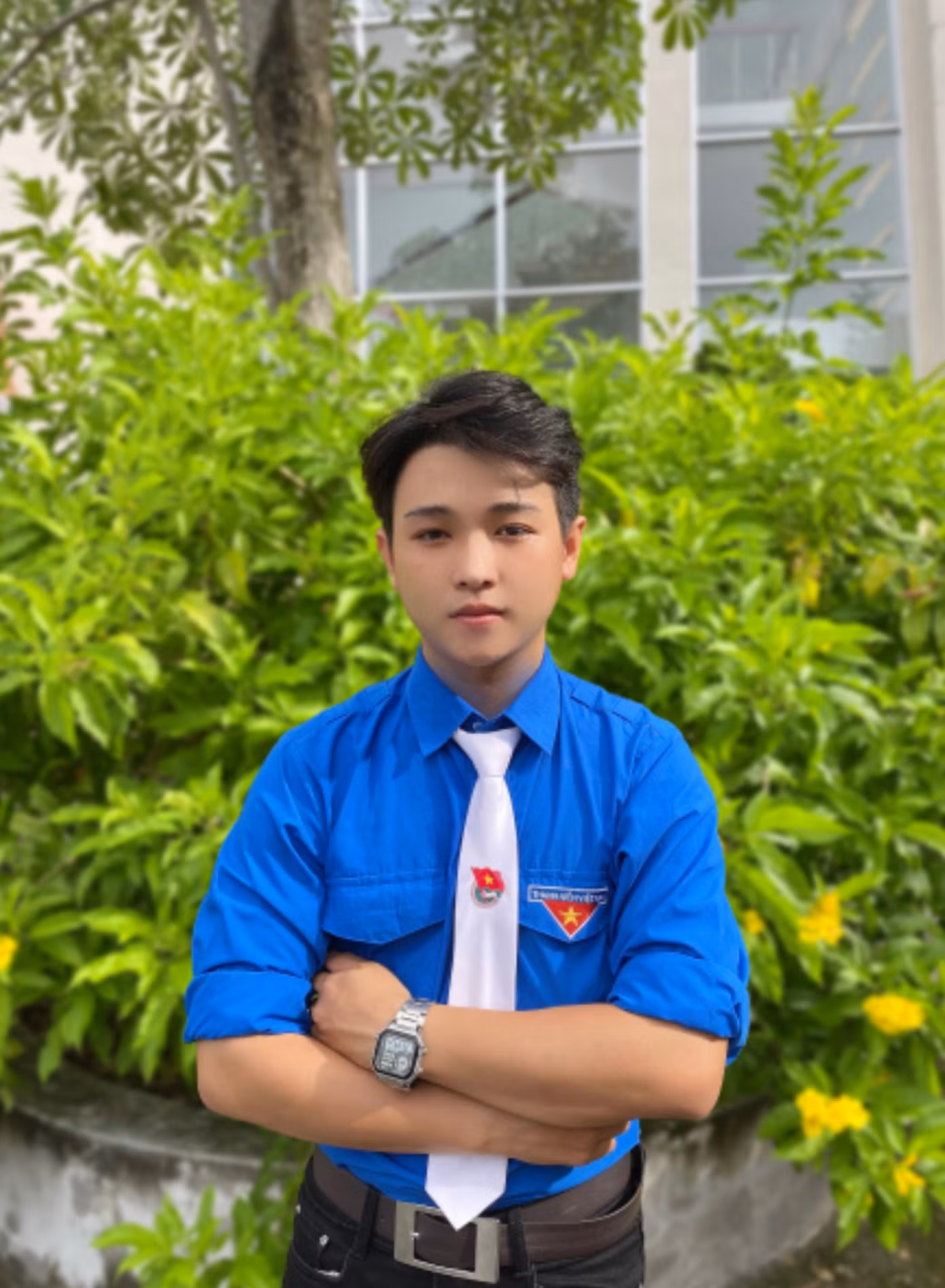 Phước Trung luôn chủ động tham gia nhiều các hoạt động của Đoàn trường, các hoạt động tình nguyện,…
