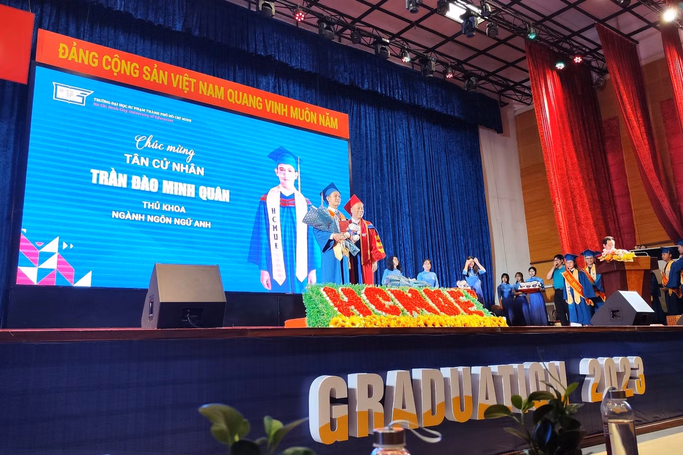 Thủ khoa ngành Ngôn ngữ Anh, Trường Đại học Sư phạm TP.HCM.