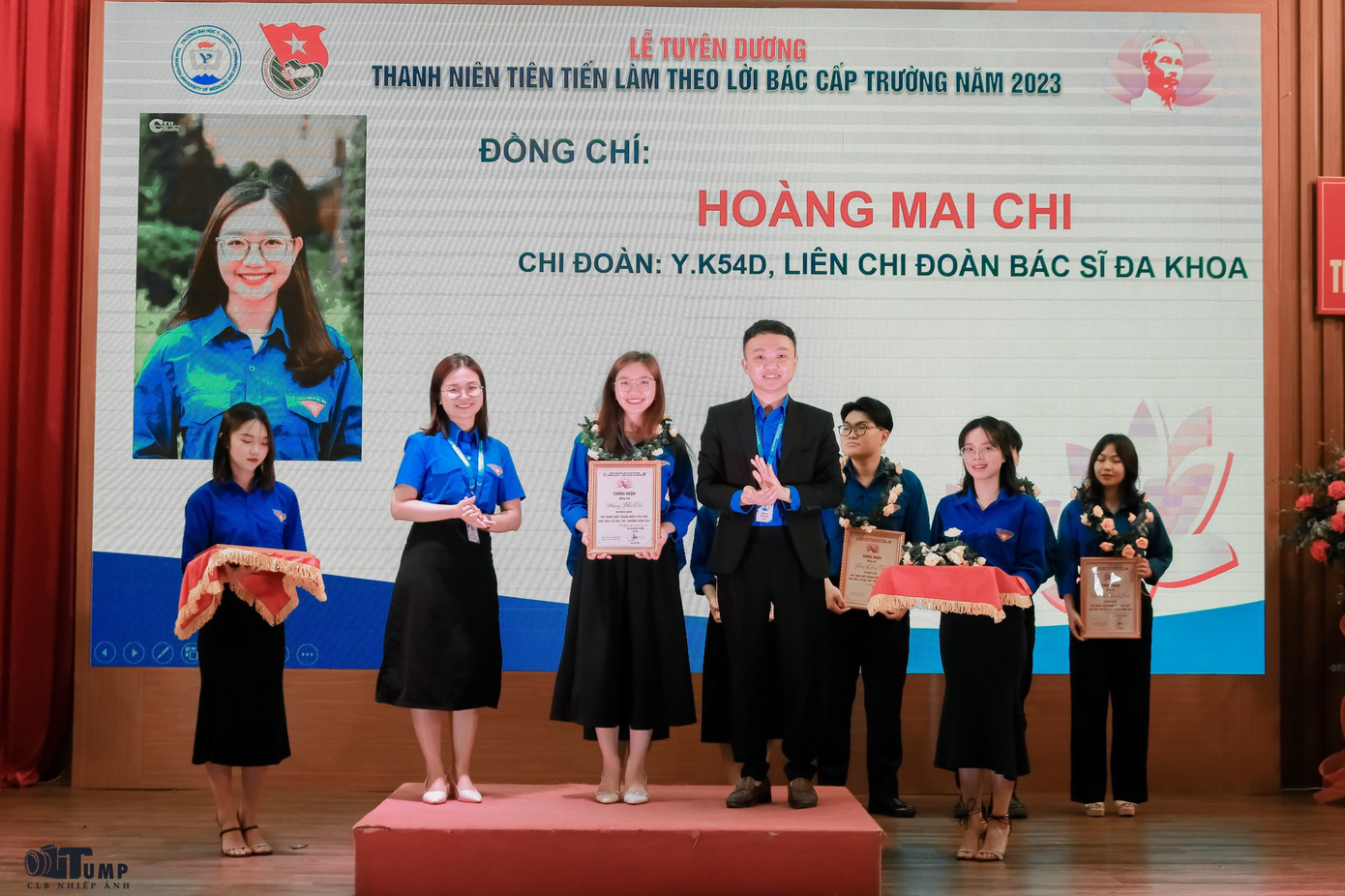 Mai Chi đạt "Danh hiệu Thanh niên Tiên tiến làm theo lời Bác cấp trường năm 2023".