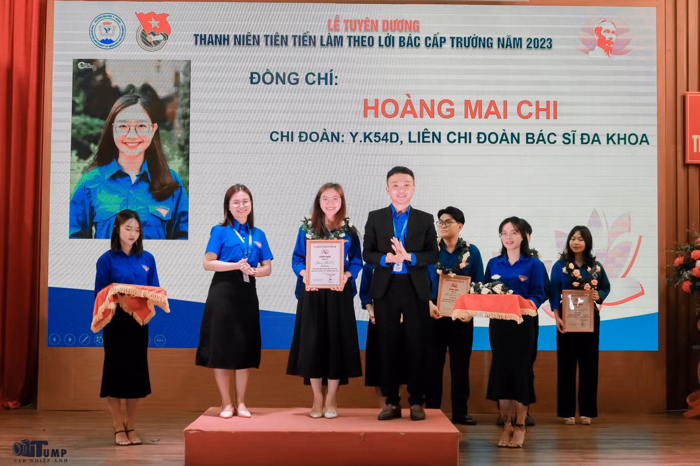 Mai Chi đạt "Danh hiệu Thanh niên Tiên tiến làm theo lời Bác cấp trường năm 2023".