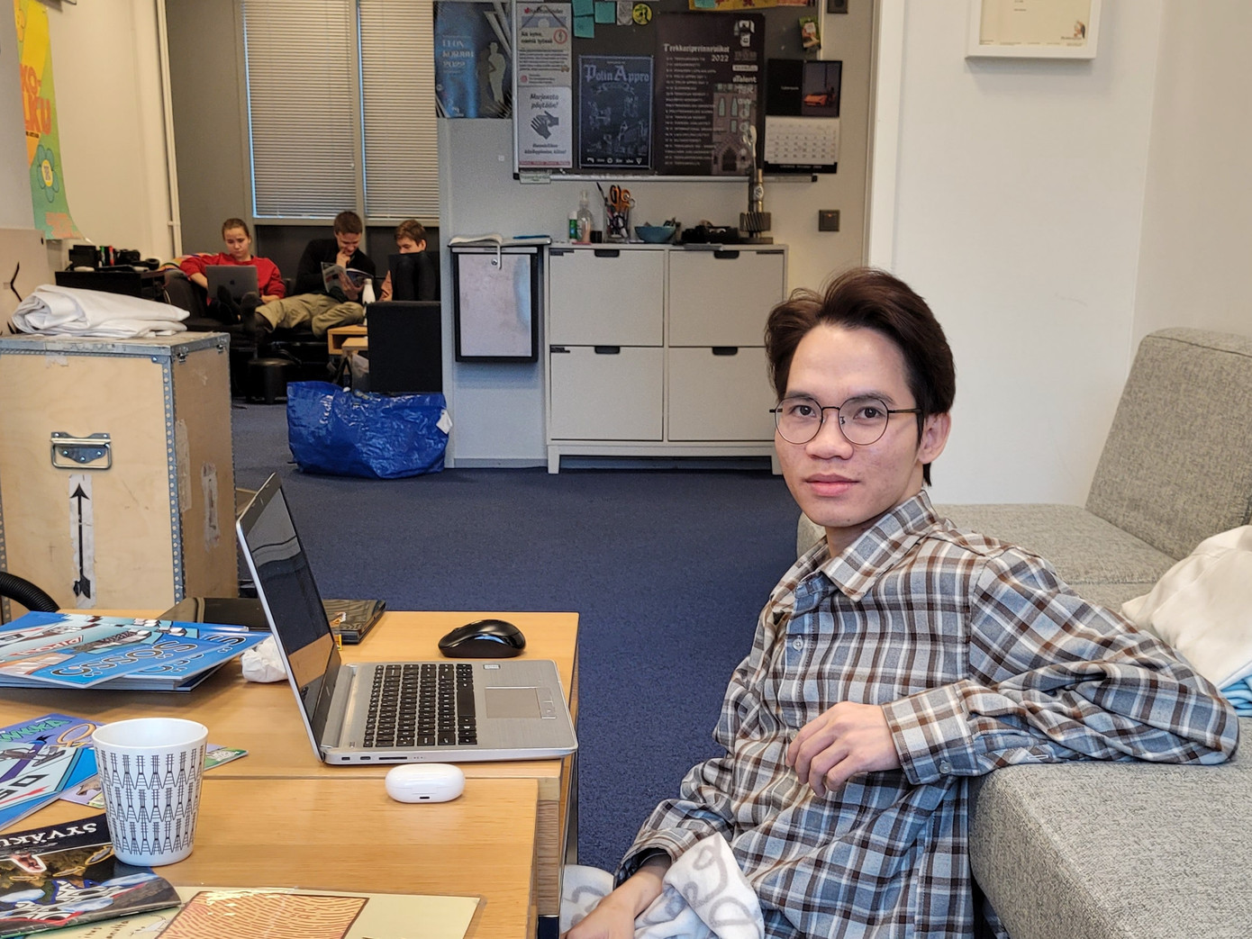 Nhất Hoàng đang học thạc sĩ tại Trường Đại học Đông Nam Na Uy.