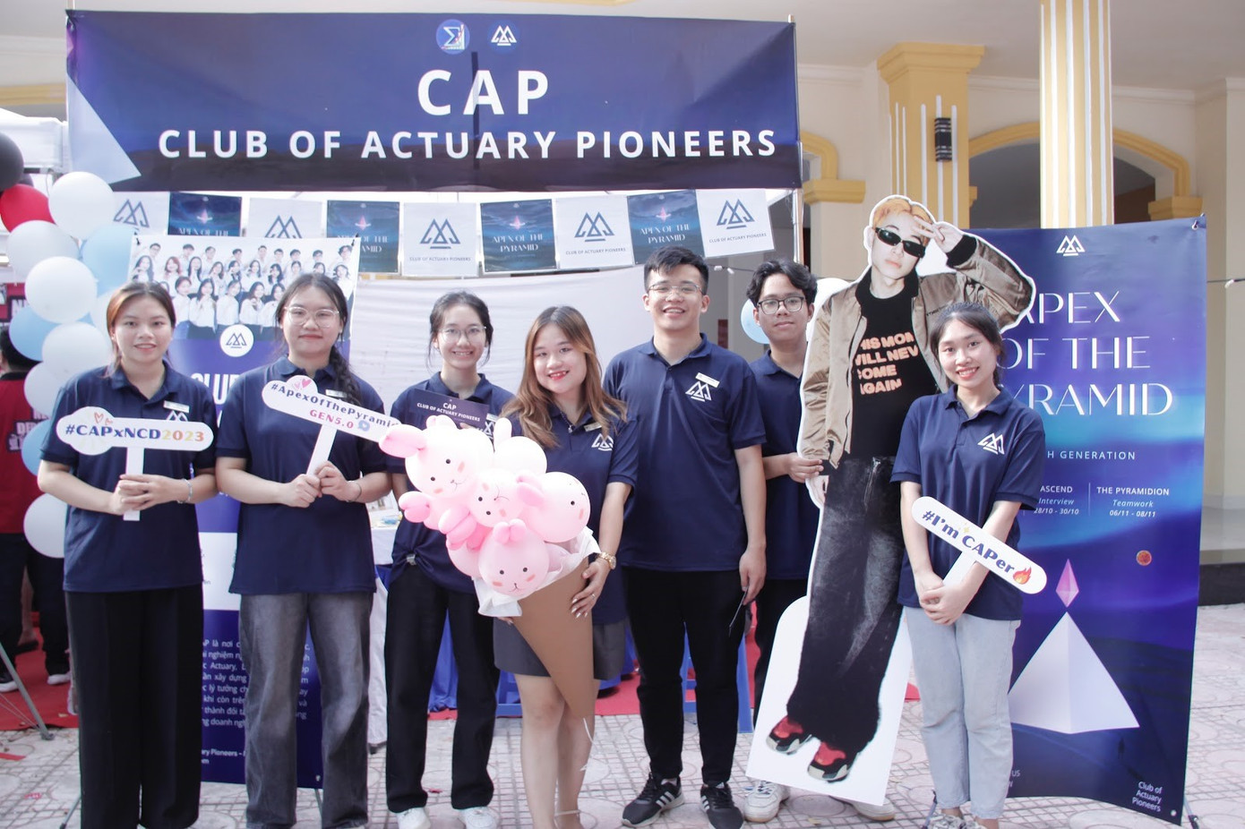 Club of Actuary Pioneers tại NEU CLUB’S DAY 2023. Club of Actuary Pioneers tại NEU CLUB’S DAY 2023.