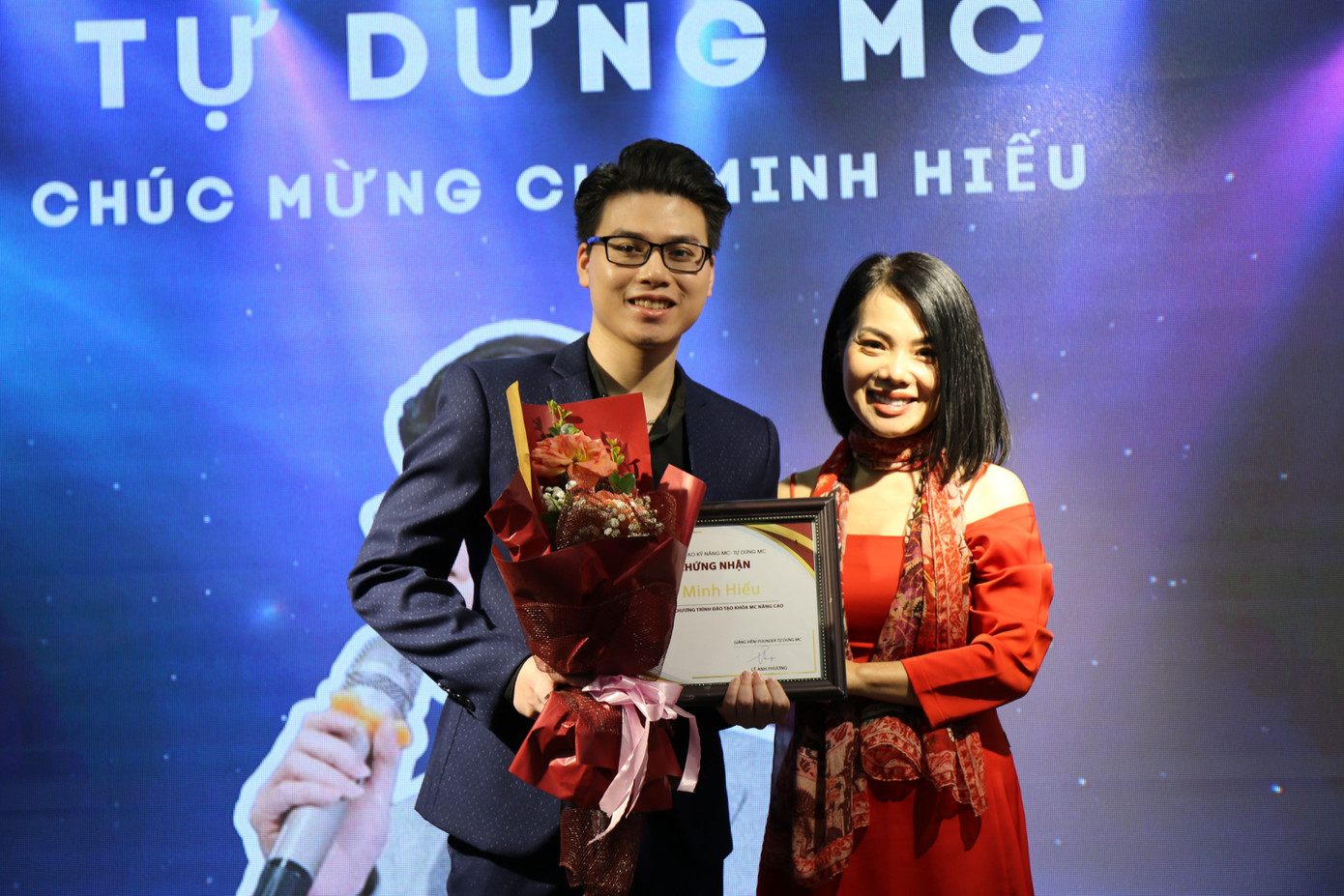 Tốt nghiệp khóa MC nâng cao.