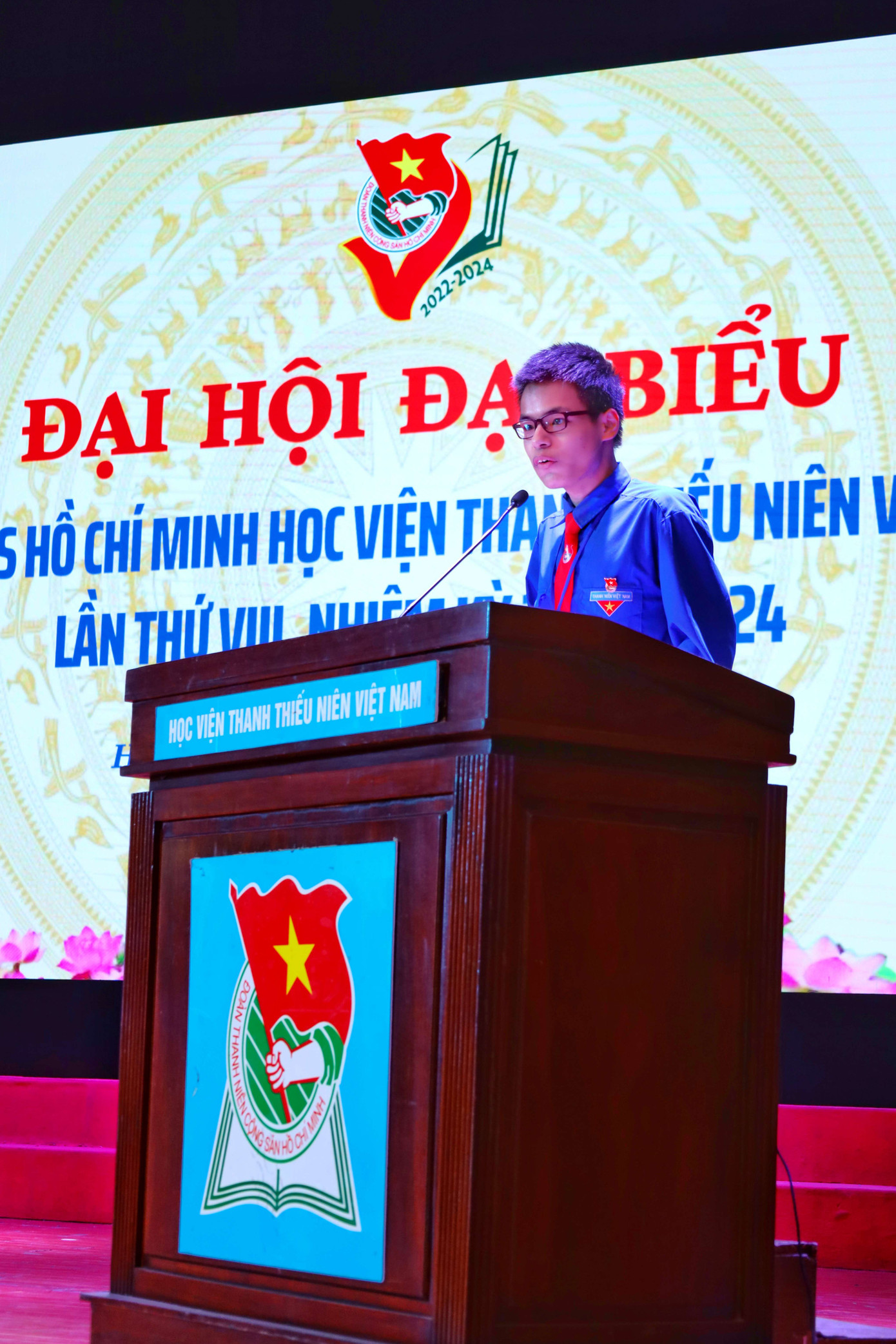 Phát biểu tham luận tại Đại hội Đại biểu Đoàn TNCS Hồ Chí Minh Học viện Thanh thiếu niên Việt Nam lần thứ VIII, nhiệm kỳ 2022 - 2024. Phát biểu tham luận tại Đại hội Đại biểu Đoàn TNCS Hồ Chí Minh Học viện Thanh thiếu niên Việt Nam lần thứ VIII, nhiệm kỳ 2022 - 2024.