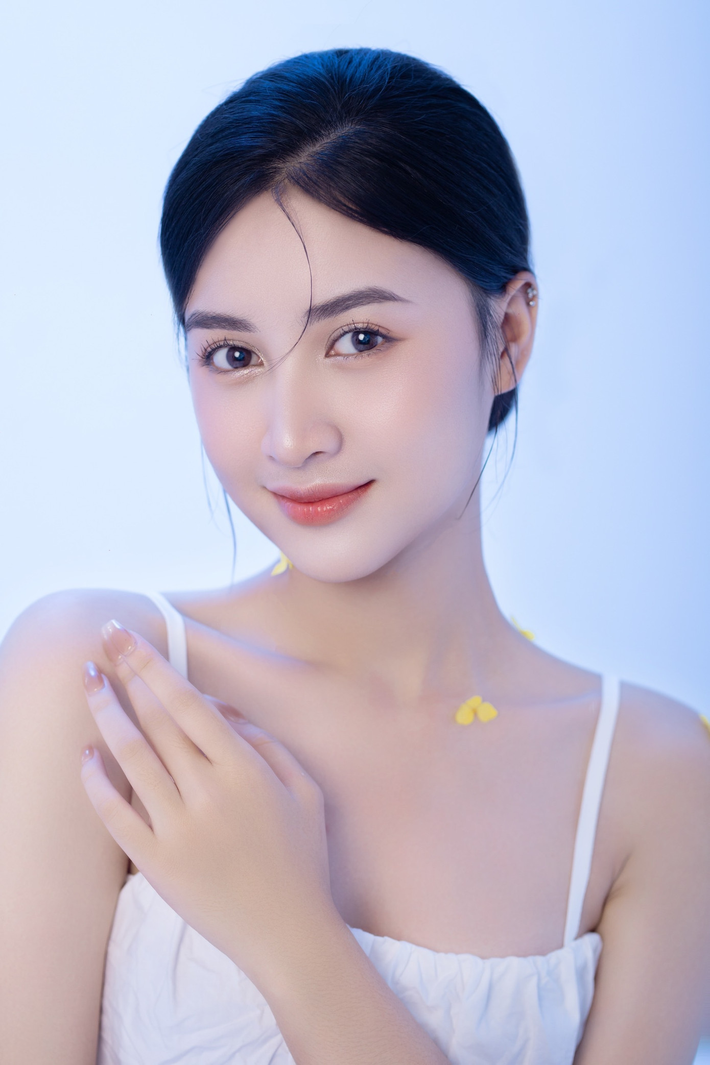 Đinh Trang Nhung sinh viên năm 3 khoa Hệ thống thông tin quản lý tại Học viện Ngân hàng.