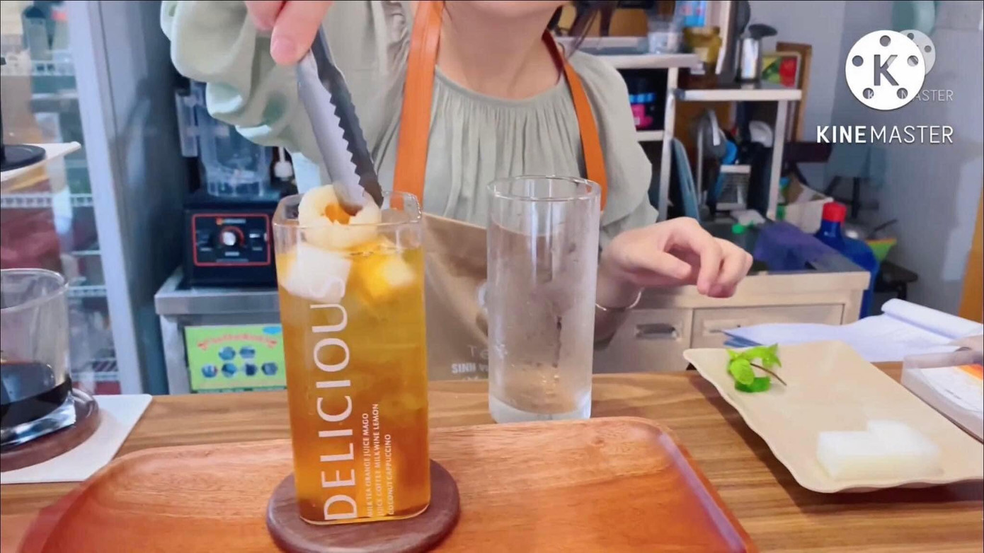 Cô nàng liên tục học hỏi, đổi mới đa dạng nhiều loại đồ uống khác nhau.