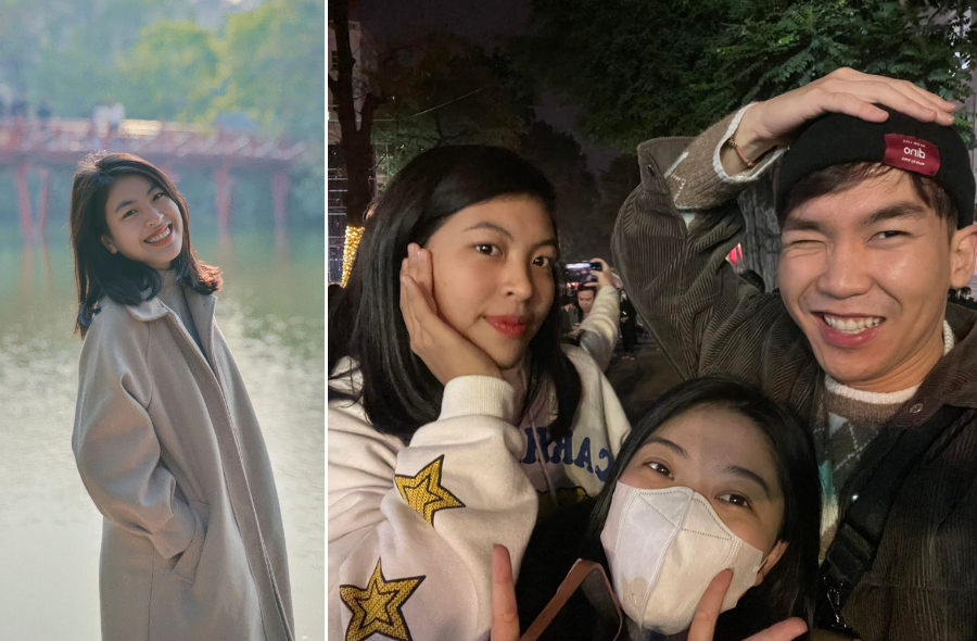 Dung và những người bạn dù chưa có ngươi yêu nhưng luôn vui tươi, tích cực.