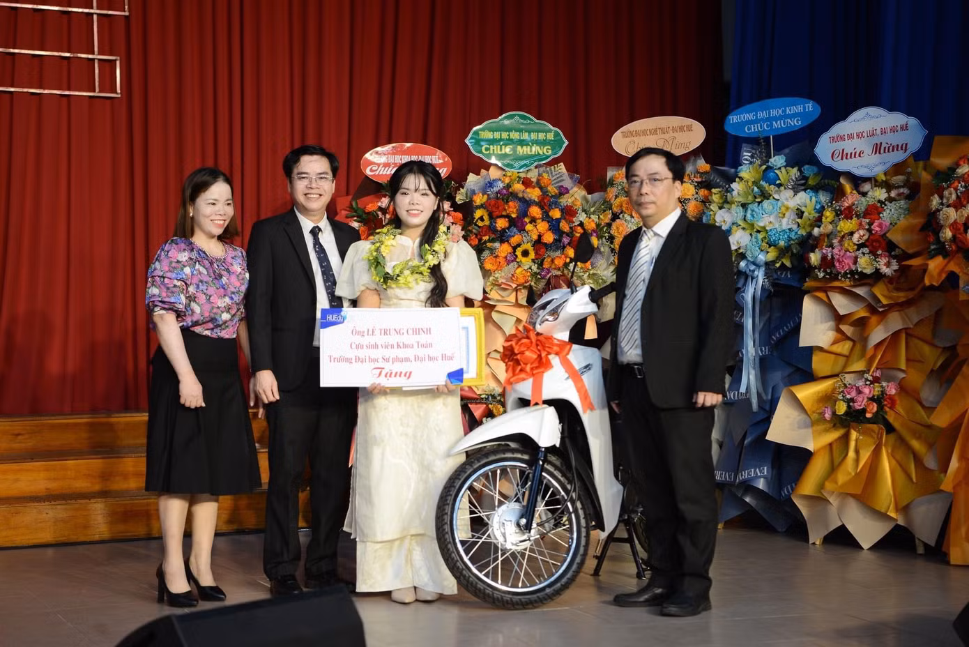 Thủ khoa đầu vào Trường Đại học Sư phạm, Đại học Huế.