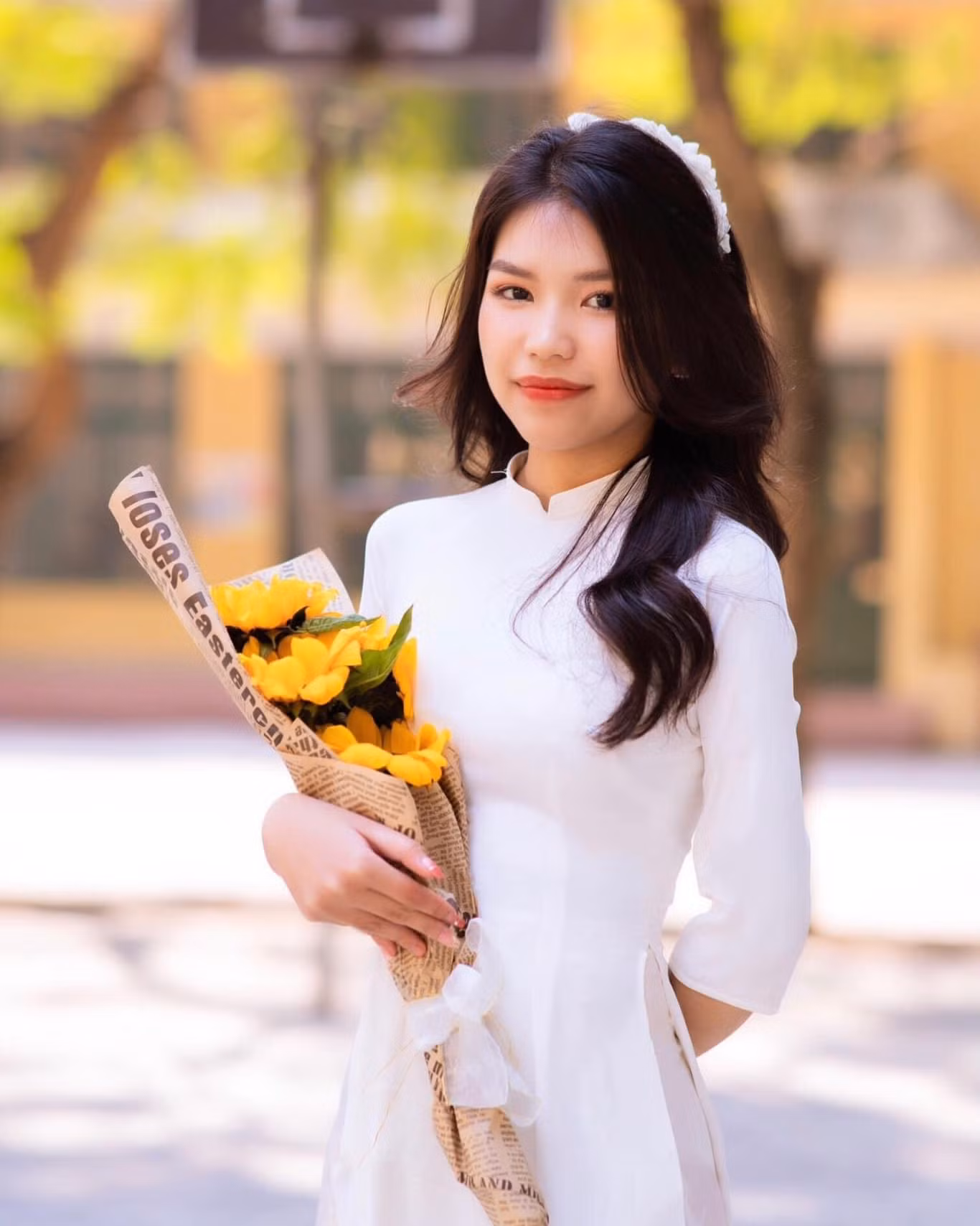 Nữ sinh đã chủ động lựa chọn chiến thuật học tập phù hợp với bản thân.