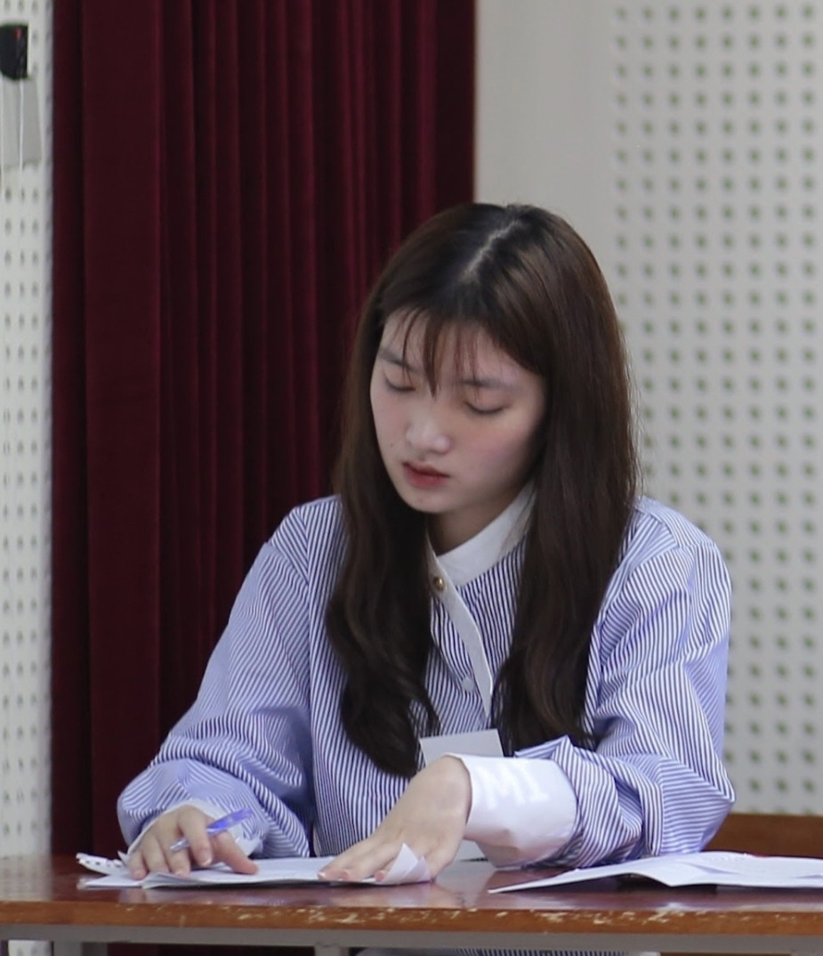 Thời điểm hiện tại, cô luôn giữ cho bản thân ba chữ T: "Tâm trong - Trí sáng - Tự lực".