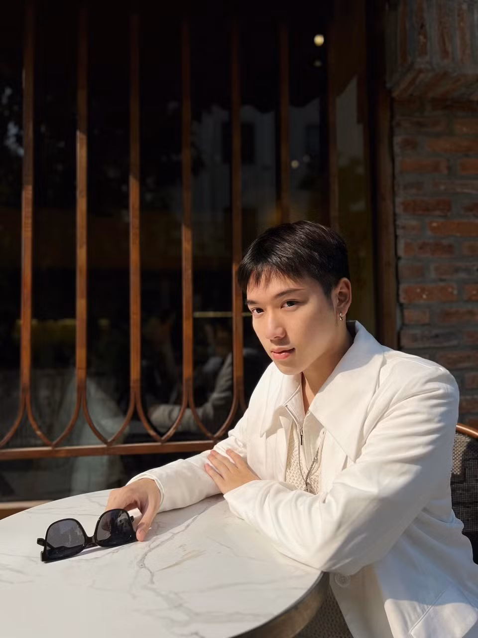 Lục Gia Nhật - sinh viên năm 2 chuyên ngành thiết kế thời trang trường Đại học Kiến trúc Hà Nội.