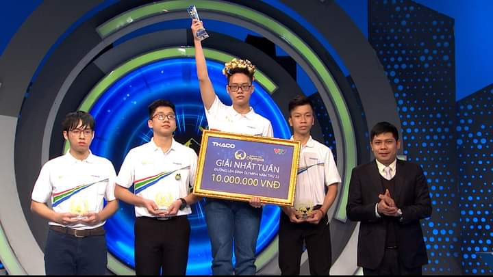 Lương đạt Giải Nhì cuộc thi Tuần Olympia năm 2022.