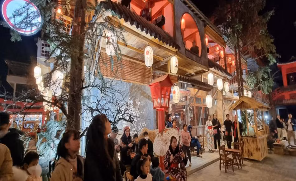 Nhà hàng kiểu Nhật.
