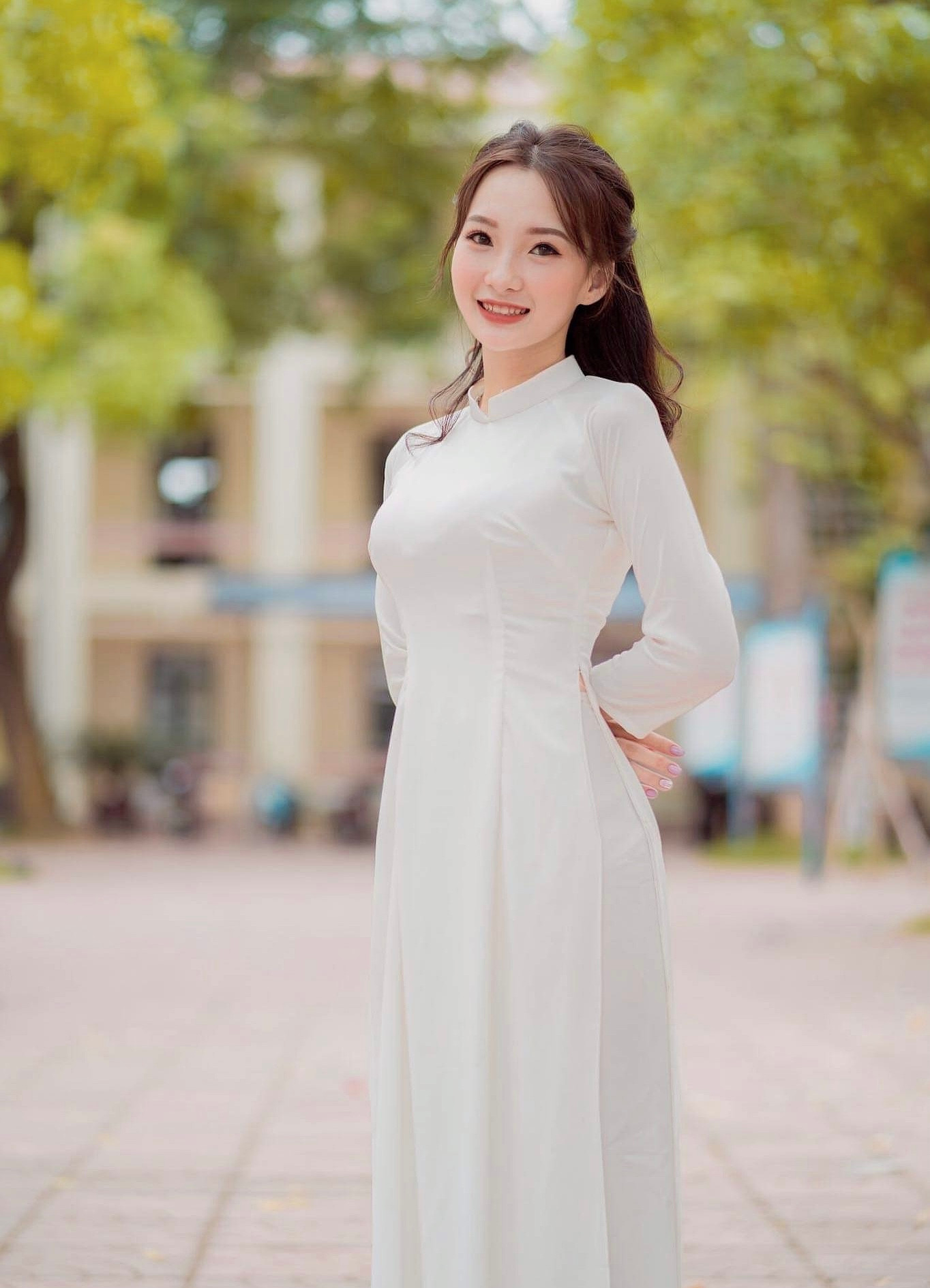 Dương Thị Tú Anh (20 tuổi, tỉnh Bắc Giang) đang là sinh viên năm 3, khoa Giáo dục Tiểu học, Trường Đại học Sư phạm Hà Nội 2.