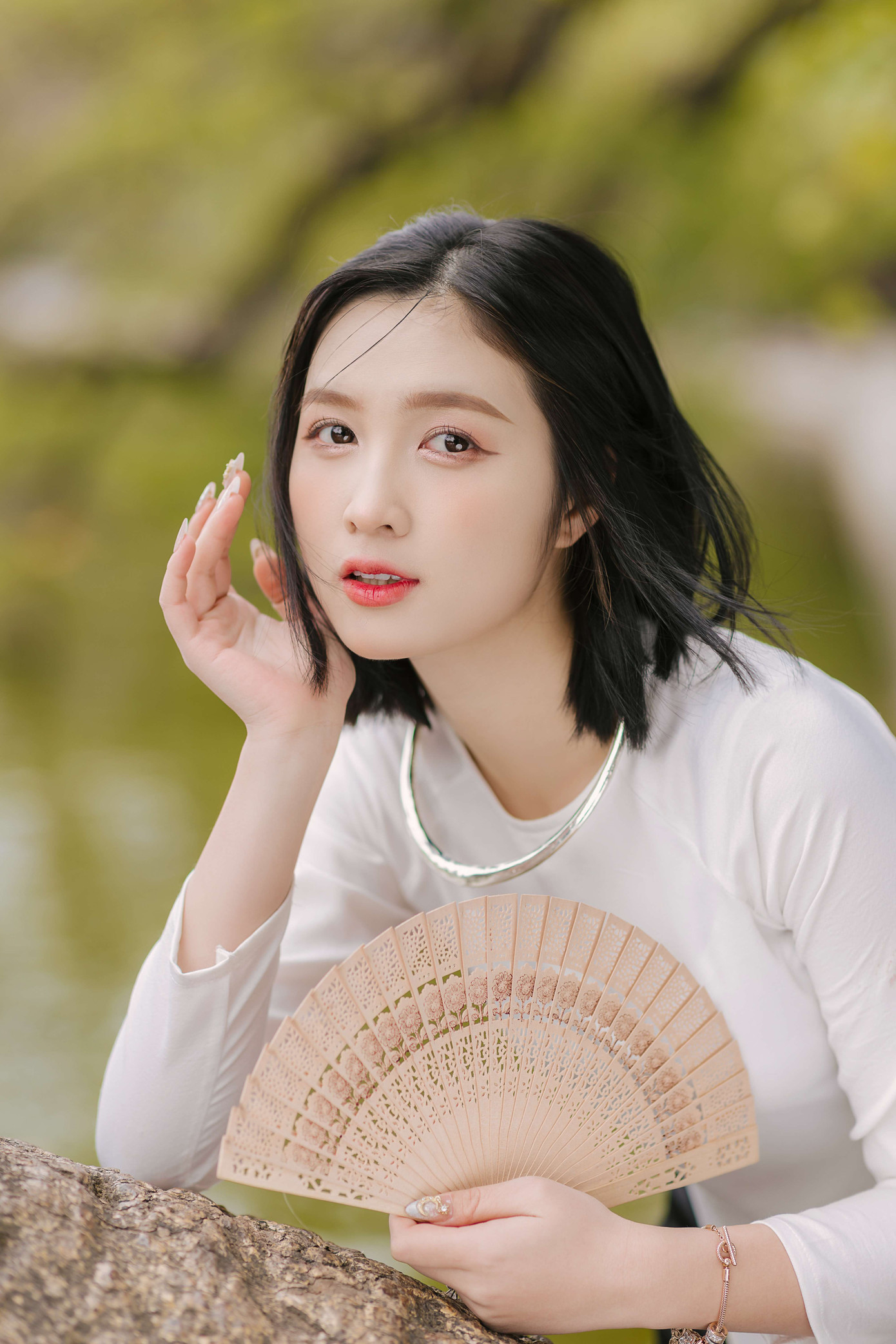 Hot girl xứ Nghệ hy vọng về một năm mới nhiều niềm vui, may mắn và hạnh phúc.