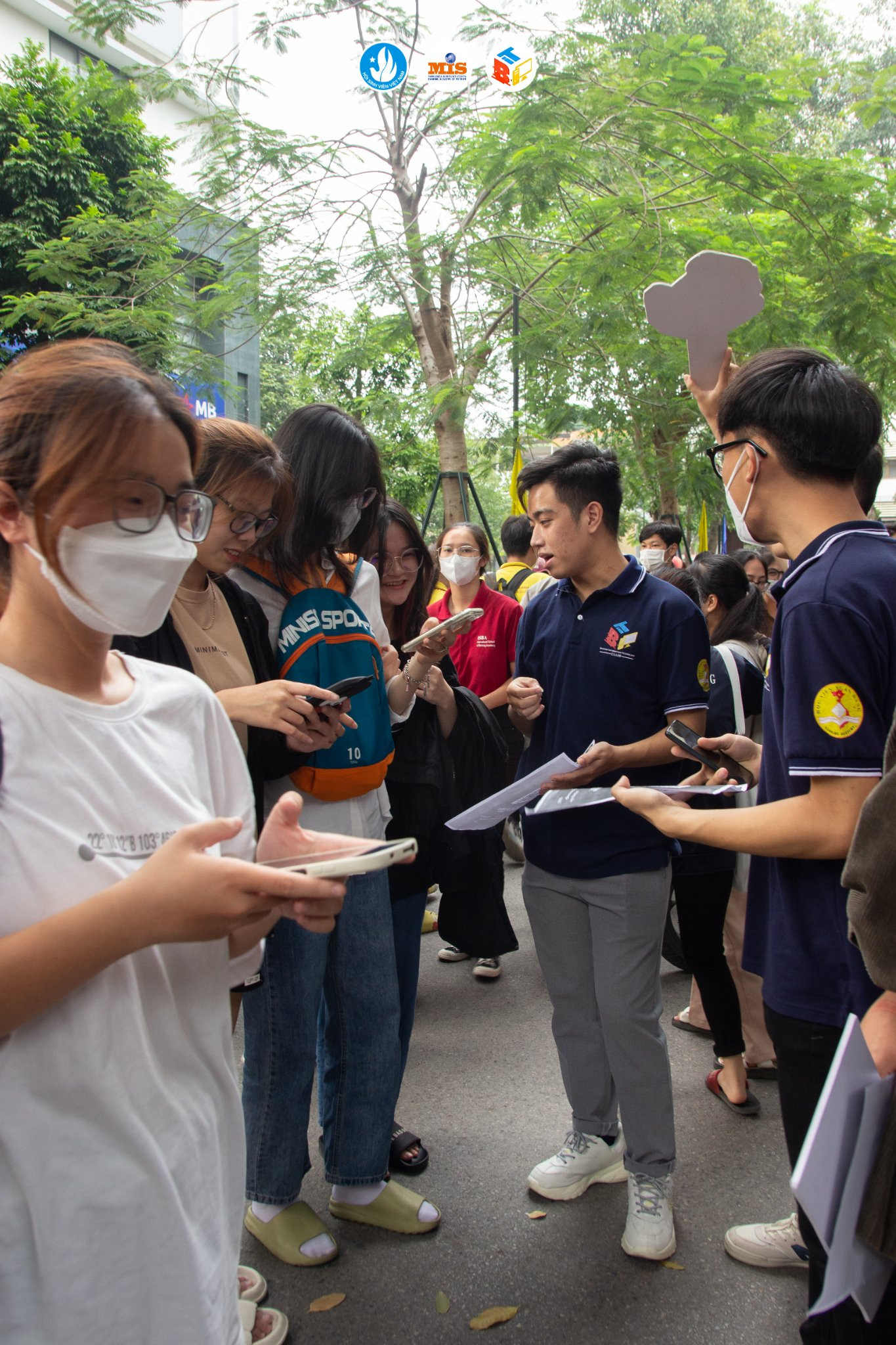 Nguyễn Hữu Mạnh tại Tuần lễ tuyển Cộng tác viên K25.