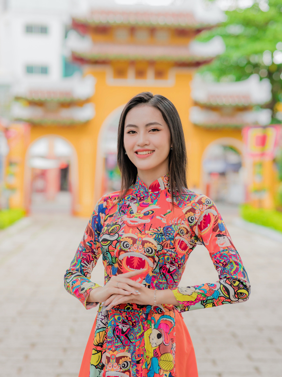 Mã Lương Thiên Nhi - Hoa khôi Trường ĐH Ngân hàng TP. Hồ Chí Minh.