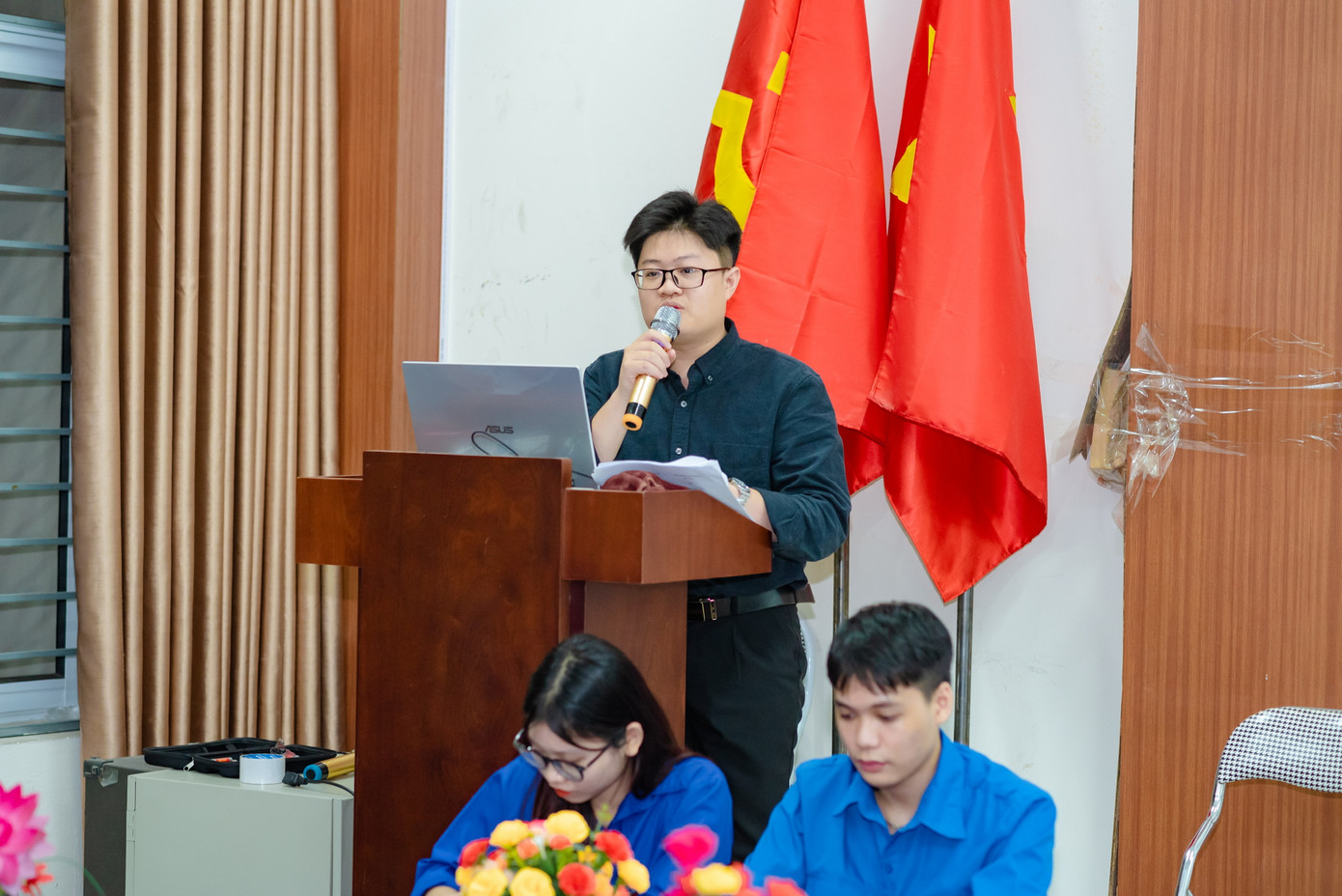 Duy Khánh luôn tiên phong trong các hoạt động Đoàn - Hội.