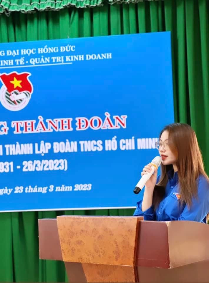 Cô có những cơ hội được học hỏi, cống hiến nhiều hơn cho phong trào thanh niên. Cô có những cơ hội được học hỏi, cống hiến nhiều hơn cho phong trào thanh niên.