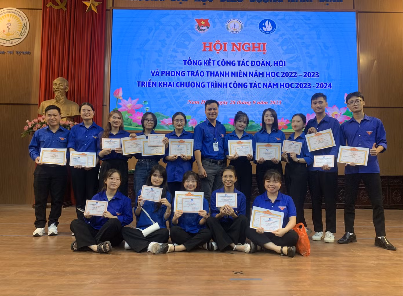 Thanh Thảo là một trong những gương mặt đoàn viên ưu tú của Trường Đại học Điều Dưỡng Nam Định.