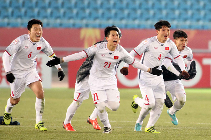 BẢN TIN ĐẶC BIỆT: Hát Quốc ca cùng đội tuyển U23 Việt Nam ảnh 31