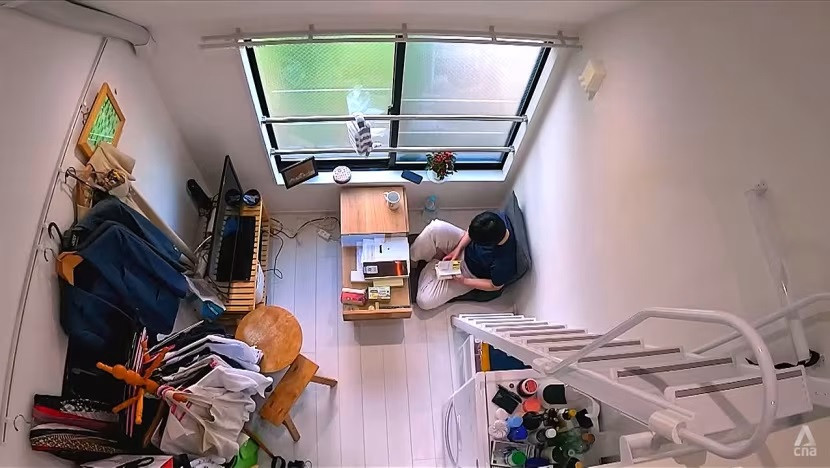 Ngày càng có nhiều căn hộ hộp như thế này ở Tokyo. Ảnh: CNA Ngày càng có nhiều căn hộ hộp như thế này ở Tokyo. Ảnh: CNA