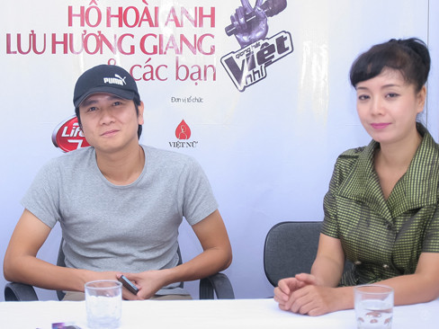 Nhạc sĩ Hồ Hoài Anh và diễn viên Chiều Xuân