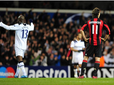 Milan đành bị loại khi không vượt qua được Tottenham
