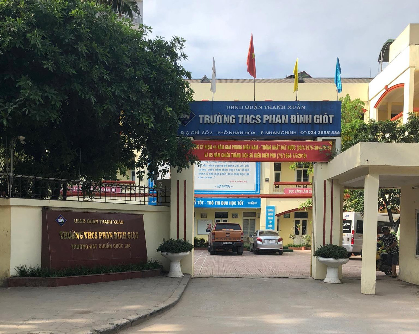 Trường THCS Phan Đình Giót, quận Thanh Xuân Trường THCS Phan Đình Giót, quận Thanh Xuân