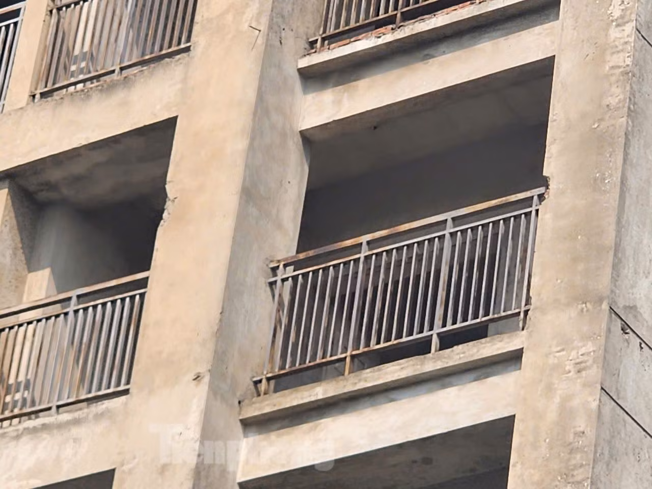 Bên cạnh đó, khối nhà A2, A3 đã cơ bản hoàn thiện phần thô nhưng cũng đang bỏ hoang, trong khi nhà A4 chưa hoàn thành giải phóng mặt bằng (hiện thành phố đã tách khối nhà A4 thành dự án riêng).