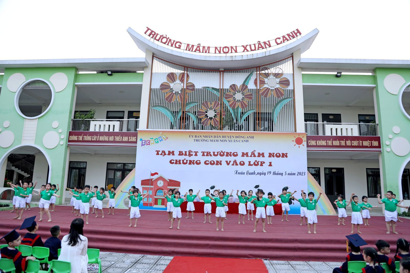 Trường mầm non Xuân Canh (ảnh minh họa)