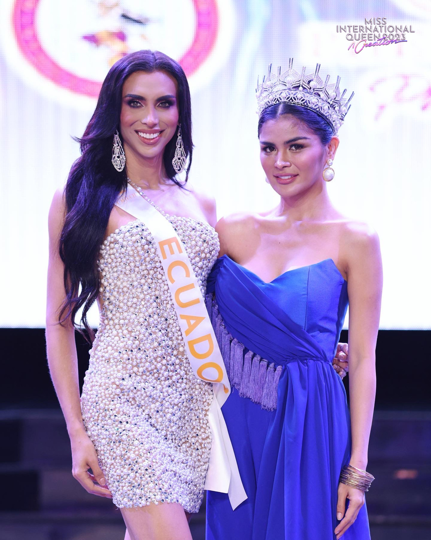 Đại diện Ecuador được đánh giá cao nhờ chiều cao ấn tượng, phong cách chỉn chu, chuyên nghiệp.