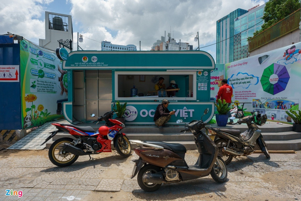 Các quầy bán hàng đi kèm nhà vệ sinh tại số 135 Nguyễn Huệ và 8 Nguyễn Trung Trực sẽ trưng bày sản phẩm OCOP, giúp giới thiệu nông sản sạch, an toàn đến người dân, du khách.