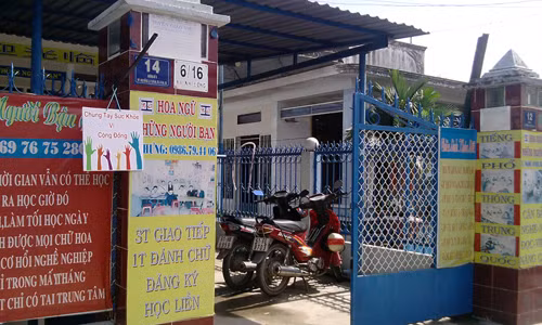 Một trung tâm dạy tiếng Hoa