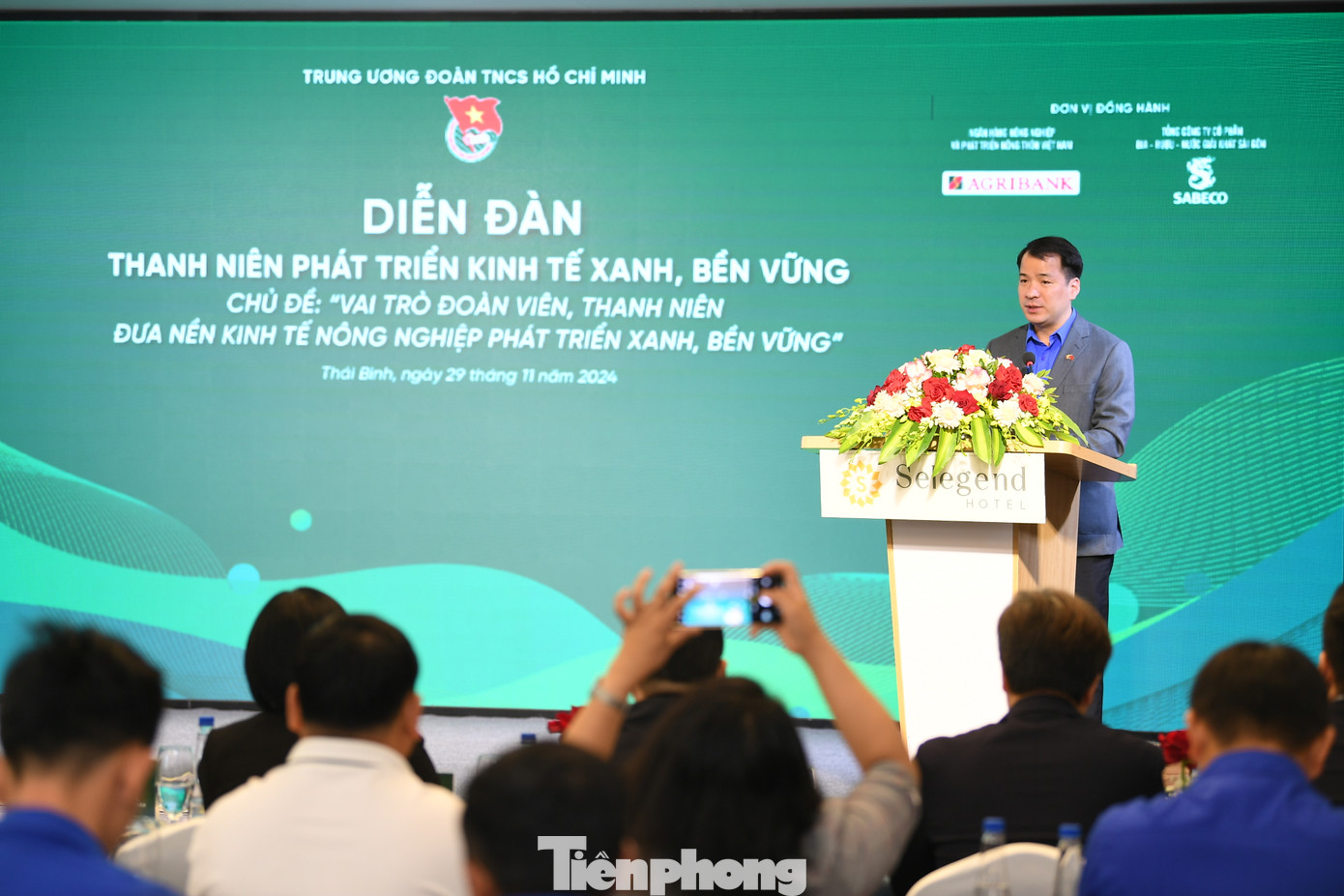 Diễn đàn Thanh niên phát triển kinh tế xanh, bền vững.