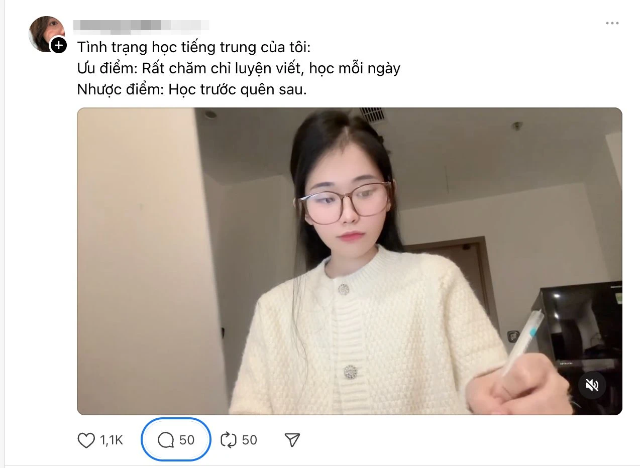 Mạng xã hội Threads được ví như một góc tâm tình hiện đại. Ảnh: MXH Threads