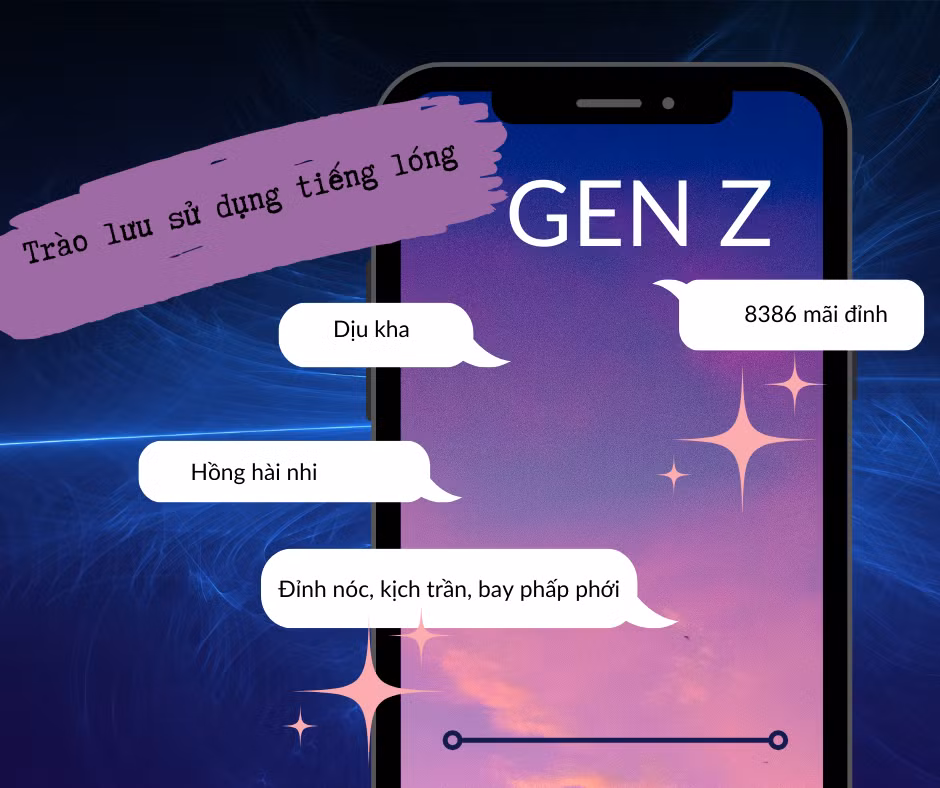 'Dịu kha, 8386'... và bộ sưu tập tiếng lóng Gen Z gây bão mạng trong năm qua.