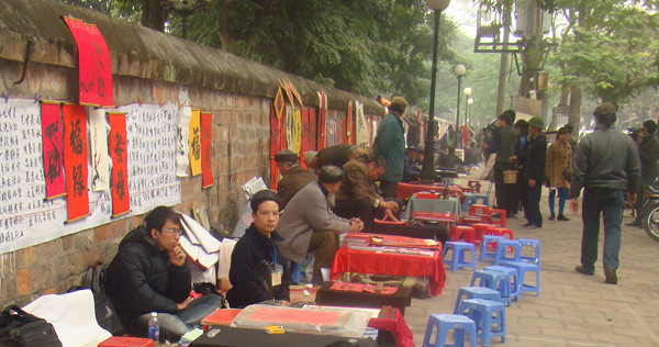 Phố Ông Đồ 2012 đã khai hội