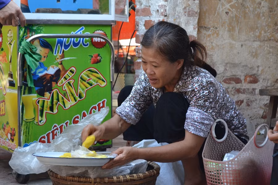 Bánh Nghệ - Thức bánh thơm ngon độc đáo chỉ có ở Thái Bình ảnh 2