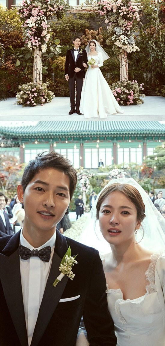 Song Joong Ki và Song Hye Kyo hé lộ những bức ảnh cưới đầu tiên ảnh 2