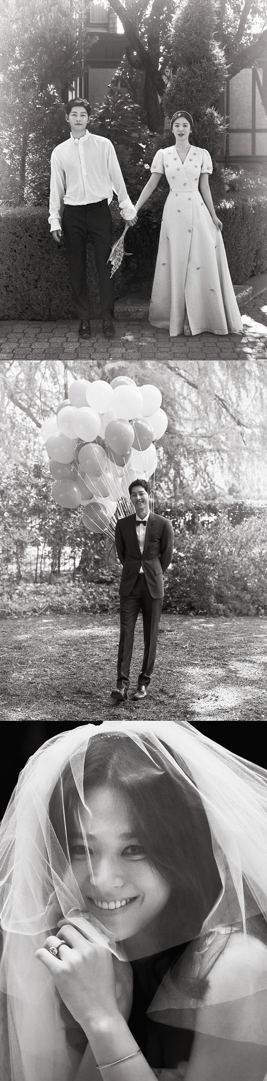 Song Joong Ki và Song Hye Kyo hé lộ những bức ảnh cưới đầu tiên ảnh 1